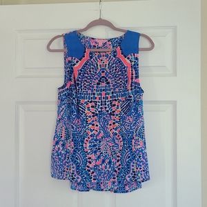 Lilly Pulitzer Top with Flowy Back